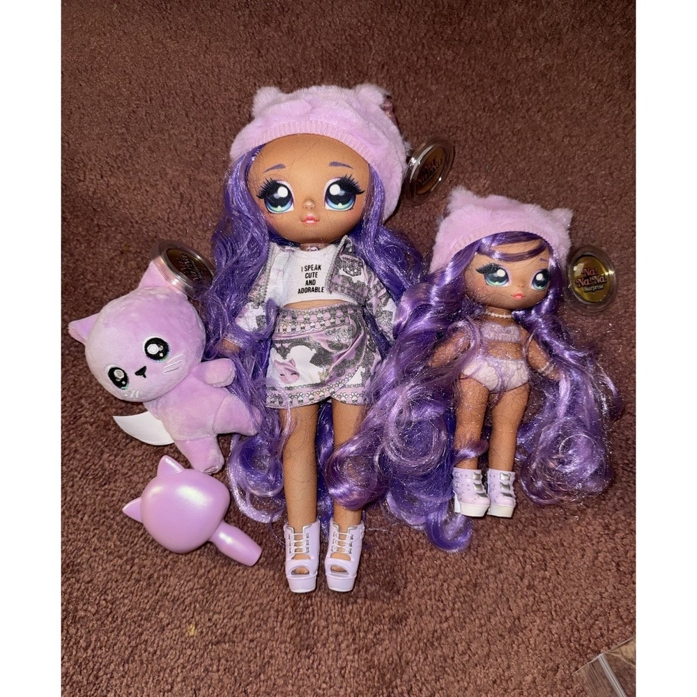 Na! Na! Na! Surprise Family Lavender Kitty Family Playset